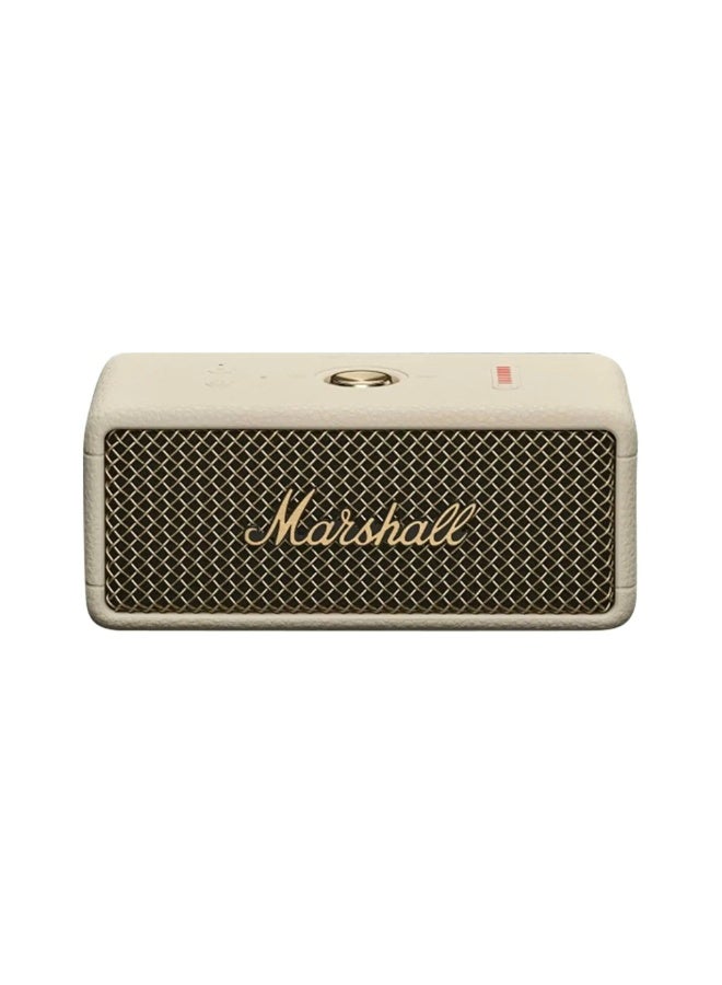 Emberton III Portable Bluetooth Speaker - Water Resistant Wireless Speaker Portable Speaker with 32+ Hours of Playtime - Cream