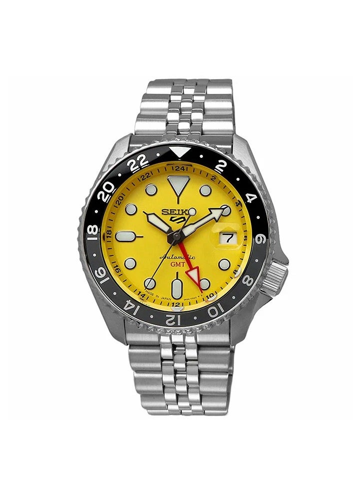 Seiko - Men Sports,GMT,Mechanical,Automatic,Stainless,Silver Tone,WR,SSK017 - Image 1