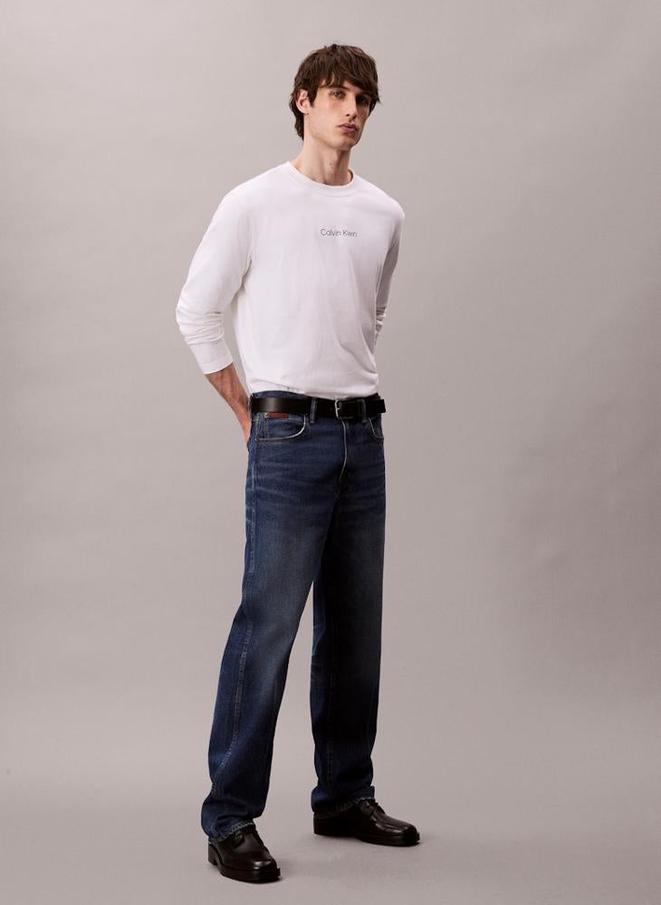 CALVIN KLEIN Relaxed Long Sleeve T-shirt - Image 3