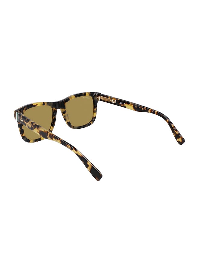 LACOSTE Men's UV Protection Rectangular Sunglasses - L6014S-220-5519 - Lens Size: 55 Mm  - Image 3