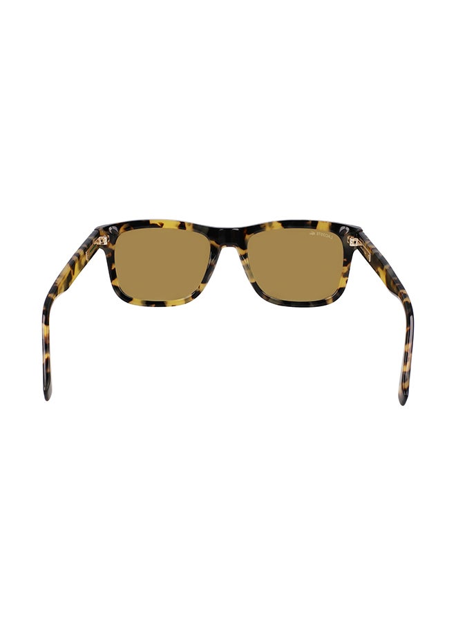 LACOSTE Men's UV Protection Rectangular Sunglasses - L6014S-220-5519 - Lens Size: 55 Mm  - Image 4