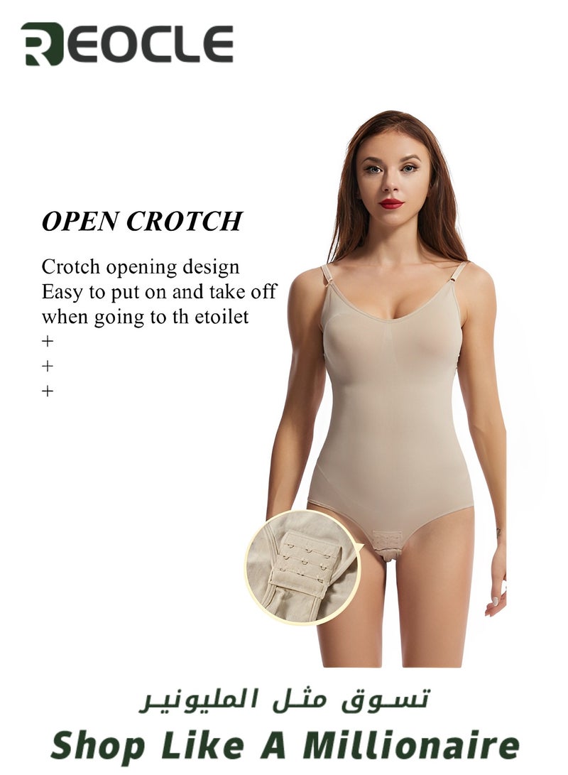 ريوكل ملابس داخلية لتشكيل الجسم للنساء للتحكم في البطن وتشكيل الجسم بدون درزات ونحت الخصر وملابس داخلية لتشكيل الجسم بأشرطة رفيعة - Image 5