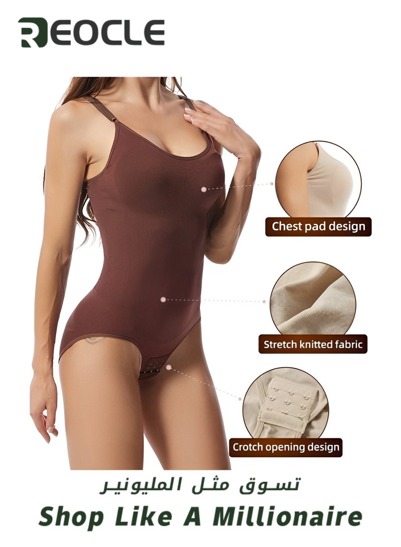 ريوكل ملابس داخلية لتشكيل الجسم للنساء للتحكم في البطن وتشكيل الجسم بدون درزات ونحت الخصر وملابس داخلية لتشكيل الجسم بأشرطة رفيعة - Image 3