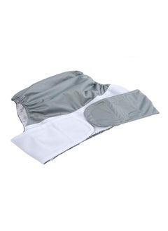 Thoraya Adult Cloth Diaper Nappy Reusable Washable Breathable Waterproof for Teen The Disabled Gray  - Image 2