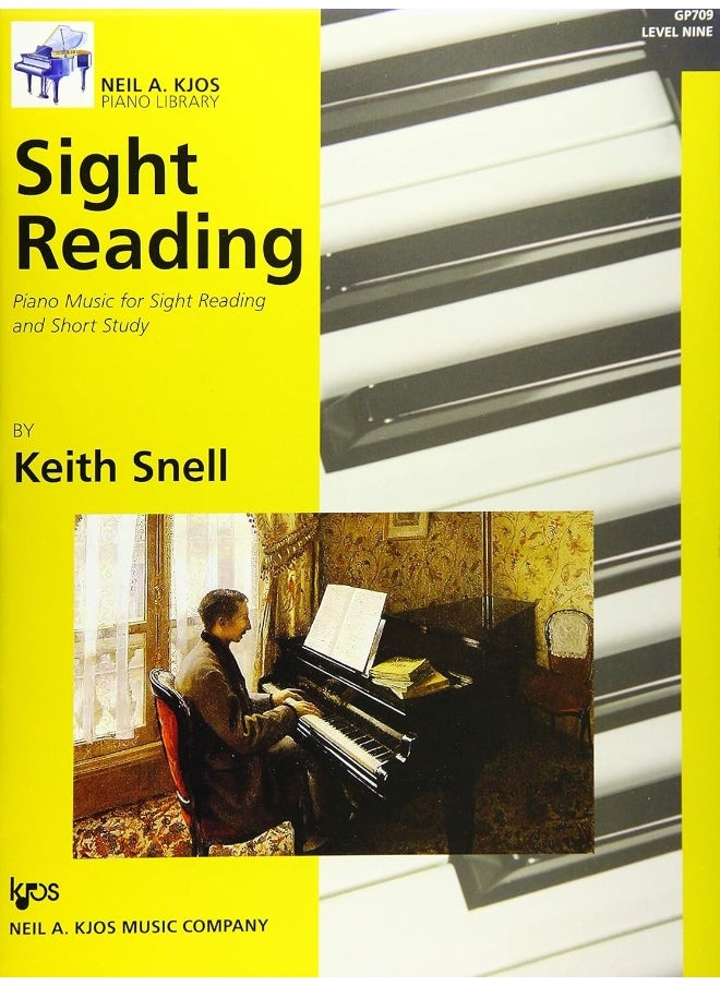 null - Kjos Music Sight Reading: Piano for Sight Reading and Short Study, Level 9 - Image 1