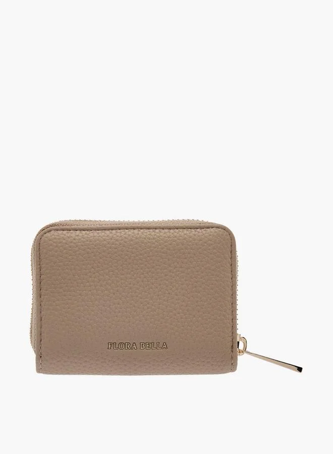 فلورا بيلا من شو إكسبرس Flora Bella Textured Wallet With Zip Closure