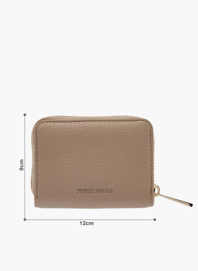 فلورا بيلا من شو إكسبرس Flora Bella Textured Wallet With Zip Closure