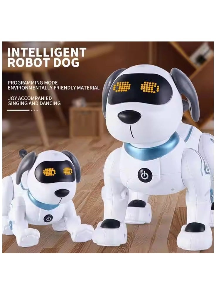 Loquat Remote Control Robot Dog Toy, electric dog toy, electronic pet robot dog toy, rechargeable battery, with 3 modes of remote control, suitable for children over three years old  - Image 3