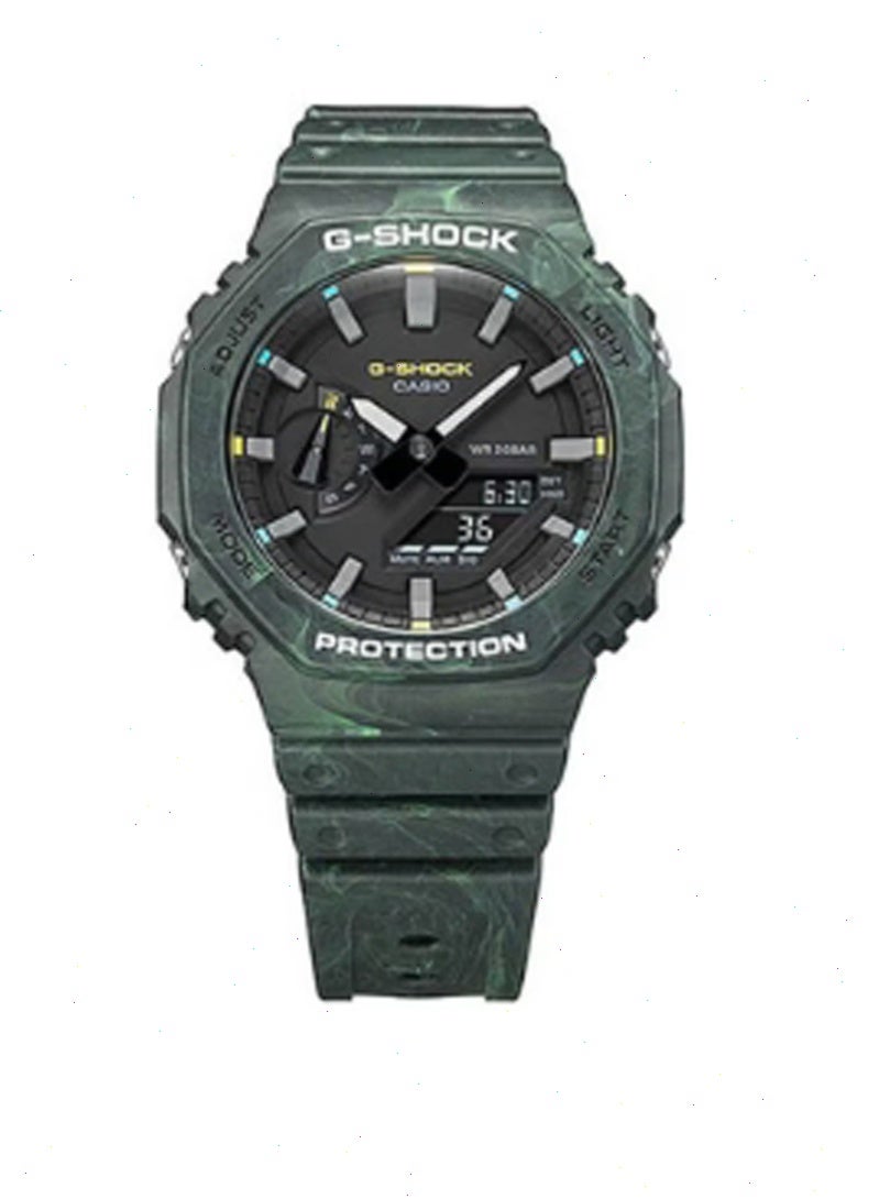 CASITE CASIO Resin Chronograph Watch GA-2100FR-3ADR - Image 2