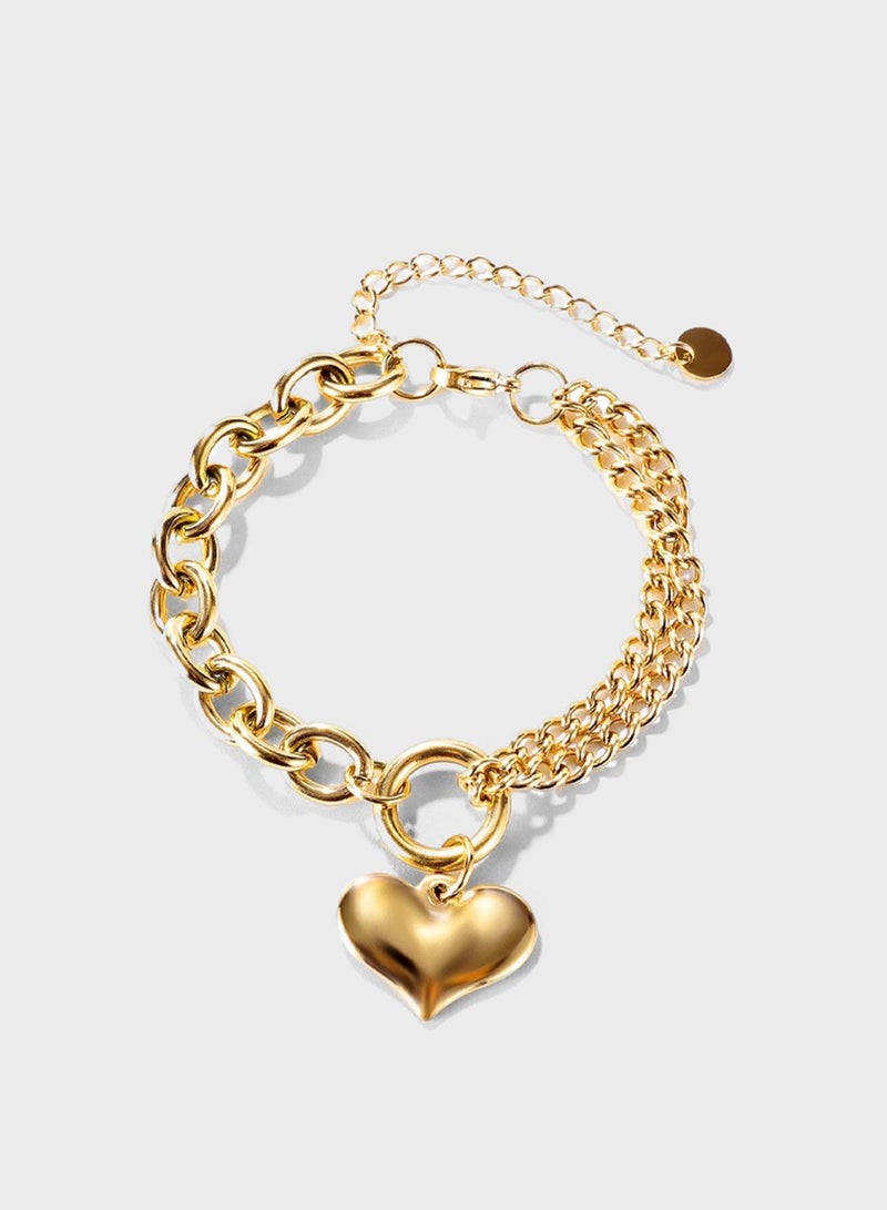 celovis Saint Heart Pendant Bracelet  - Image 1