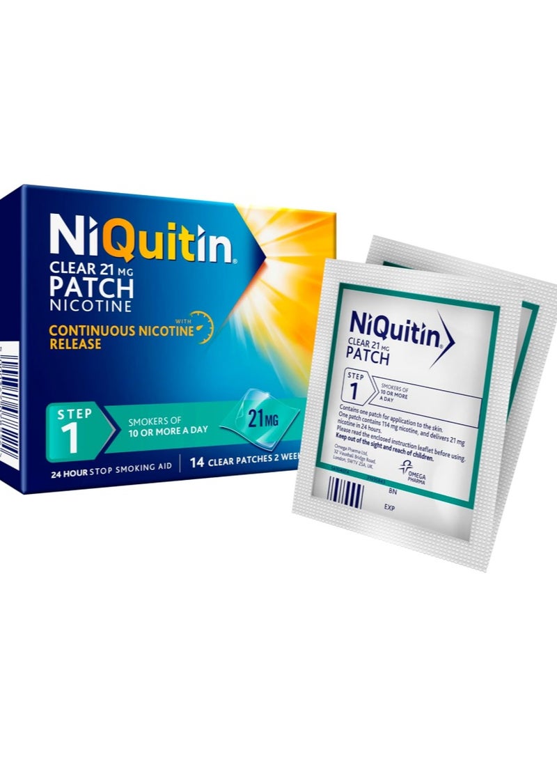 NiQuitin 21 mg Nicotine Patch - Step 1	14 patches - Image 4