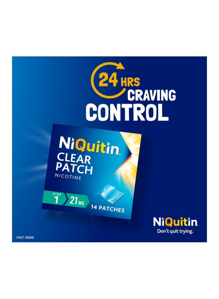 NiQuitin 21 mg Nicotine Patch - Step 1	14 patches - Image 3