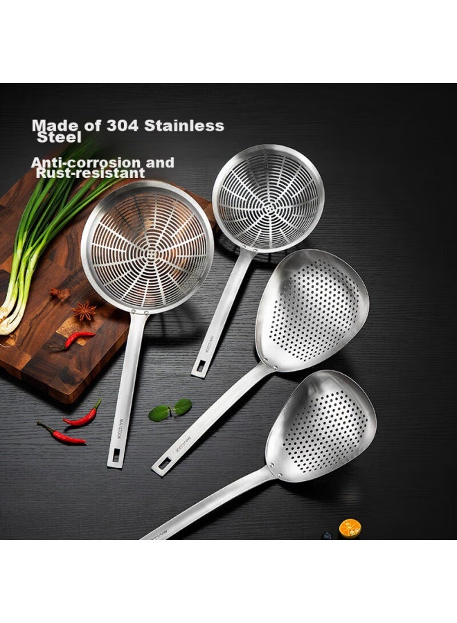 MAX COOK Meichun (maxcook) 304 Stainless Steel Strainer And Colander, Fine Mesh Sieve For Flour, Hot Pot Skimmer, 16cm Mccu0420  - Image 2