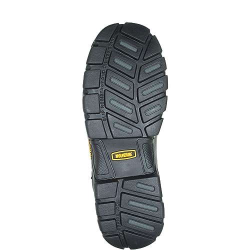 Wolverine Mens Tarmac Waterproof Reflective Composite-Toe 6" Work Boot, Black, 8 XW US - Image 4