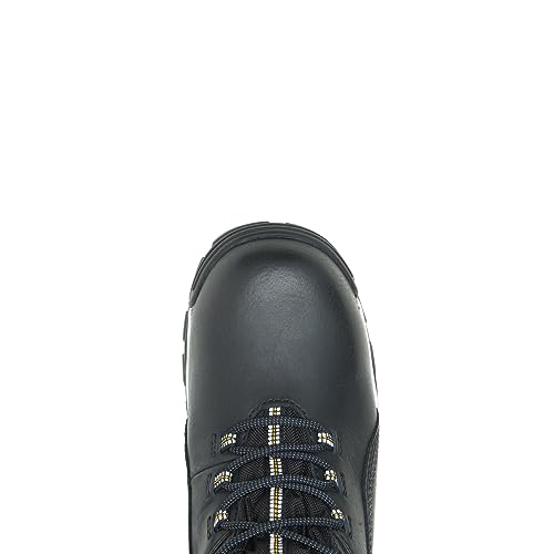 Wolverine Mens Tarmac Waterproof Reflective Composite-Toe 6" Work Boot, Black, 8 XW US - Image 5