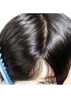 PRAVRAJYA 100% Human Hair Extension Full Head Natural Looking Short Straight Hair Wig Patch For Men ; Everyday Wear 8X6  - Image 4