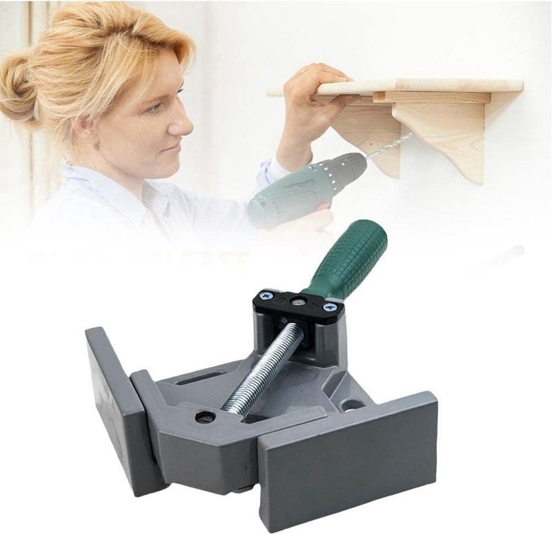 Right angle clip 90 ° angle clip, quickly fix the fish tank glass woodworking picture frame welding port multi-function locator block - Image 3
