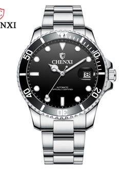 Chenxi Watches for Men Stainless Steel Luxury Luminous Water Resistant Automatic Mechanical Wristwatch 8805ASIBK  - Image 1