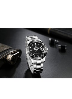 Chenxi Watches for Men Stainless Steel Luxury Luminous Water Resistant Automatic Mechanical Wristwatch 8805ASIBK  - Image 3