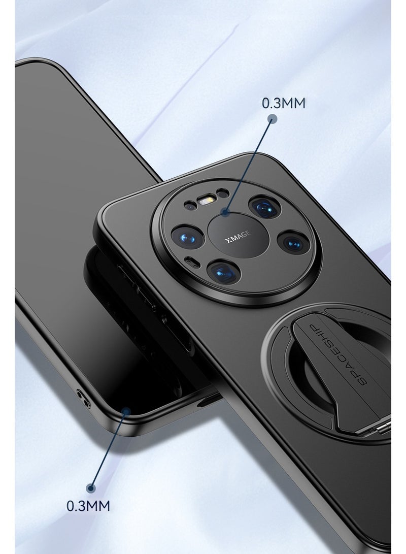 Premium Matte Finish Magnetic Case for Huawei Mate 80 Pro Max, Smudge-Proof  Anti-Yellowing Cover with Powerful Magnet Array for Secure Attachment, Supports Fast Wireless Charging - Image 3