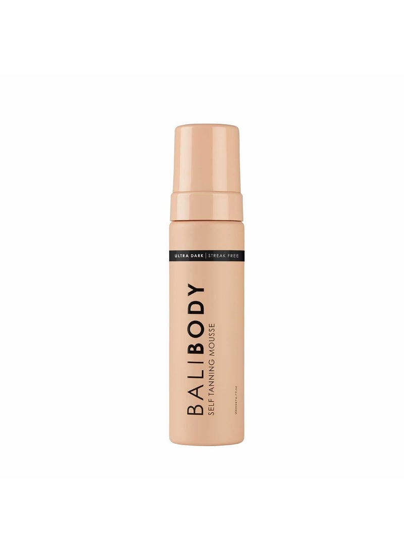 Bali Body Bali Body SelfTanning Mousse  Ultra Dark  Deep Bronzed Shade StreakFree Green Based Tinted SelfTanner for All Skin Types  100 Vegan Cruelty Free Australian Made 200 ml67 fl oz 