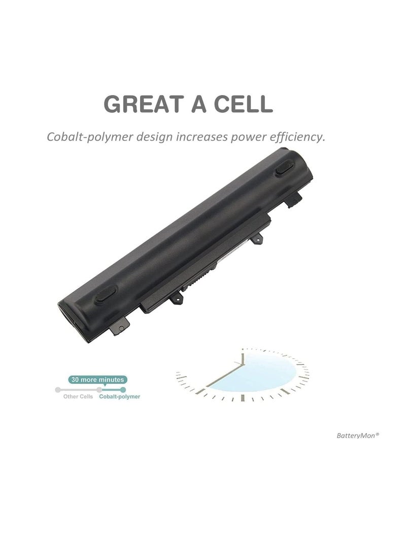 Generic - AL14A32 Battery for ACCER  Aspire E1-571 E5-571 E5-411 E5-421 E5-511 E5-521 V3-472 V3-572 E14 E15 Touch Extensa 2509 2510 - Image 1