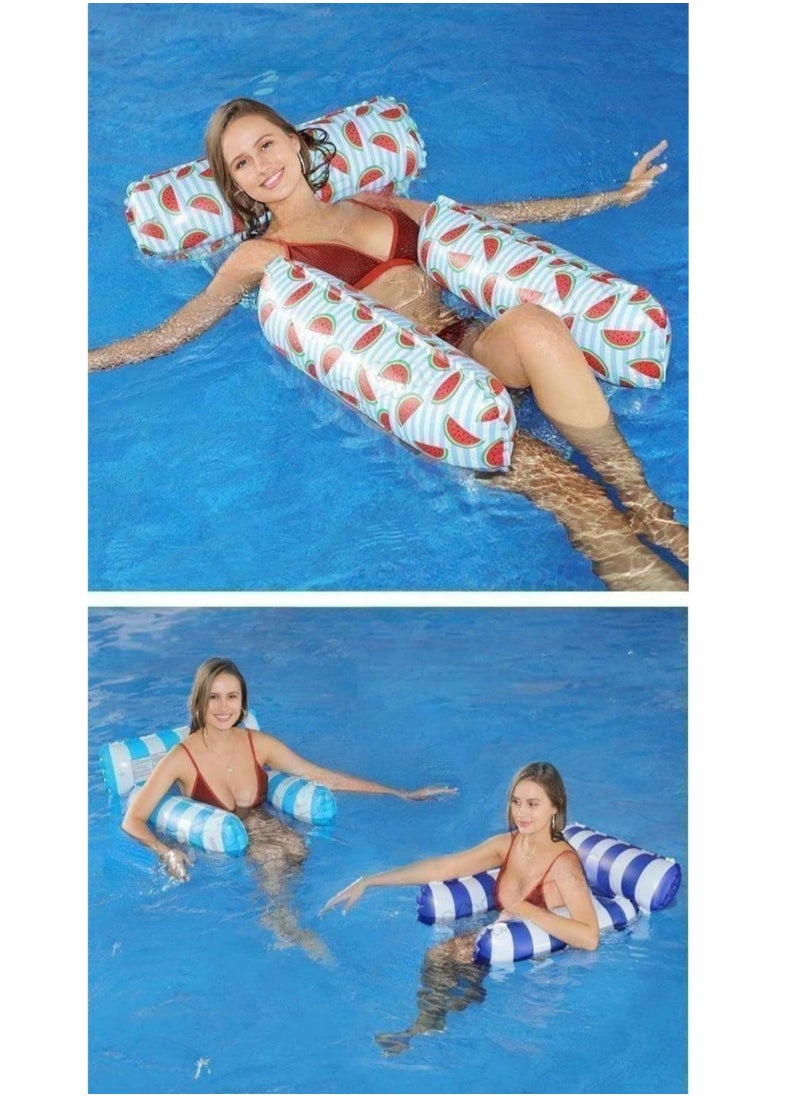 Cool Baby - COOLBABY Inflatable Pool Floats Hammock Adults for Size Water Hammock Lounger Multi-Purpose Swimming Water Floating Rafts - Image 1