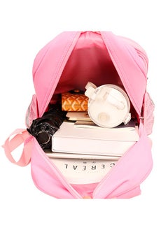 Disney Fashionable Student Backpack Cartoon Children's Backpack Lightweight and Breathable Children's Backpack For Primary School Students Girls Kindergarten Girls Children‘s Backpacks Pink  - Image 5