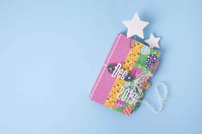 Sizzix ScoreBoards XL Die Pocket Notebook by Eileen Hull, Multicolor - Image 4