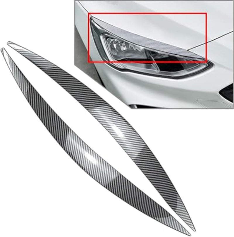Vuzmode Headlight Eyebrow Trim for Ford Focus MK4 - Image 3