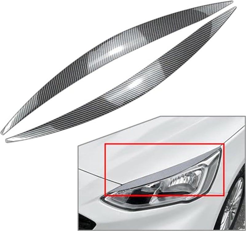Vuzmode Headlight Eyebrow Trim for Ford Focus MK4 - Image 2