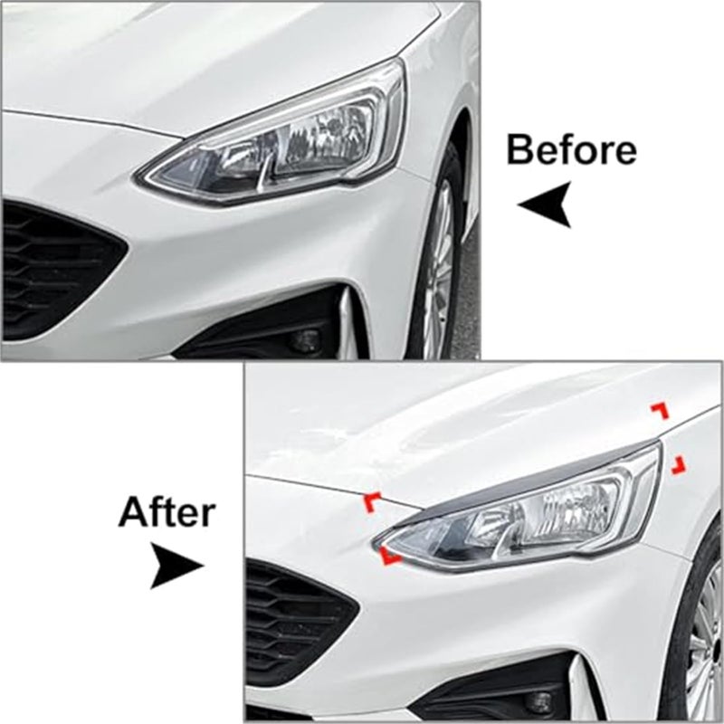 Vuzmode Headlight Eyebrow Trim for Ford Focus MK4 - Image 5