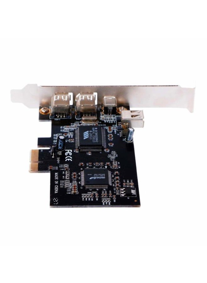 ELIATER PCIe 1394a Firewire Card, IEEE 1394 PCI Express Adapter Controller 4 Ports(3 x 6 Pin and 1 x 4 Pin), PCI-E Firewire 800 Adapter for Windows 7/8/ 10 / Mac OS with Cable - Image 5