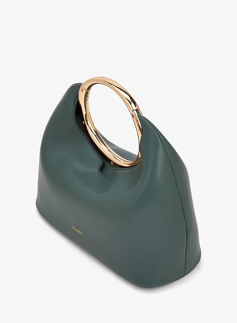 Celeste  Solid Shoulder Bag With Chain Handle for Women | Best Price UAE