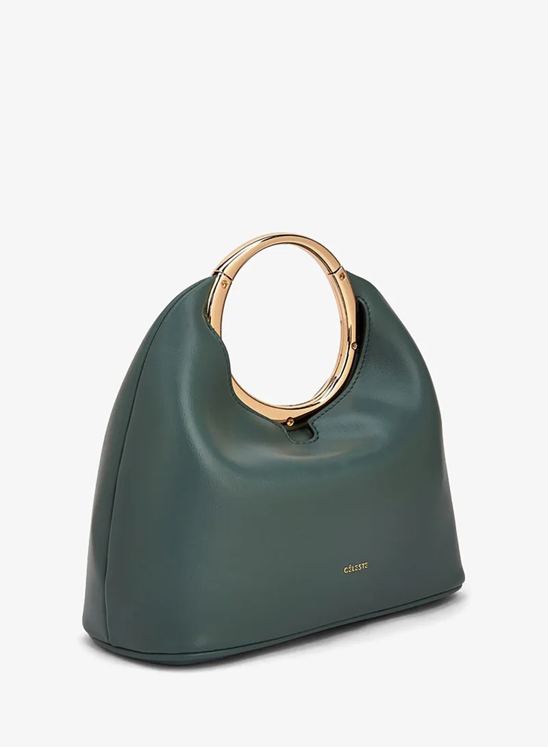سيليست Solid Shoulder Bag With Chain Handle