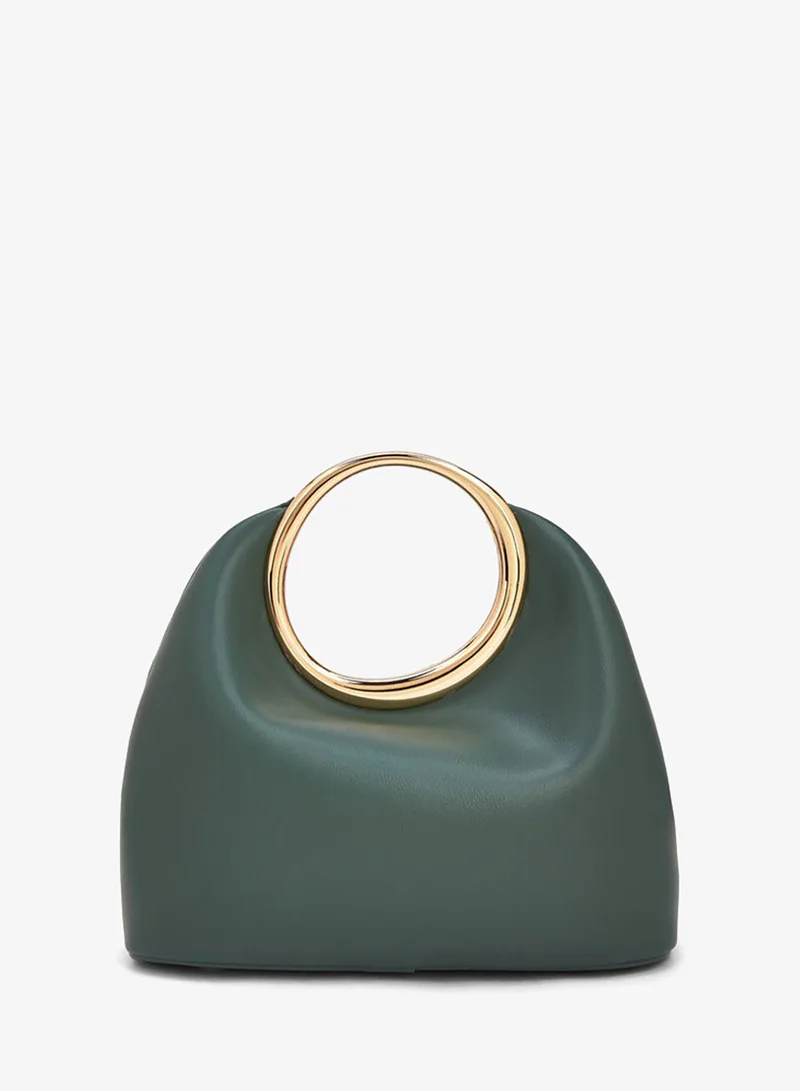 Celeste  Solid Shoulder Bag With Chain Handle for Women | Best Price UAE