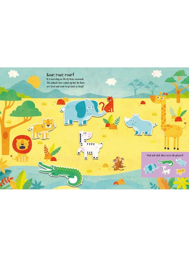 Felt Stickers Diggers Play Scene Book - Image 3
