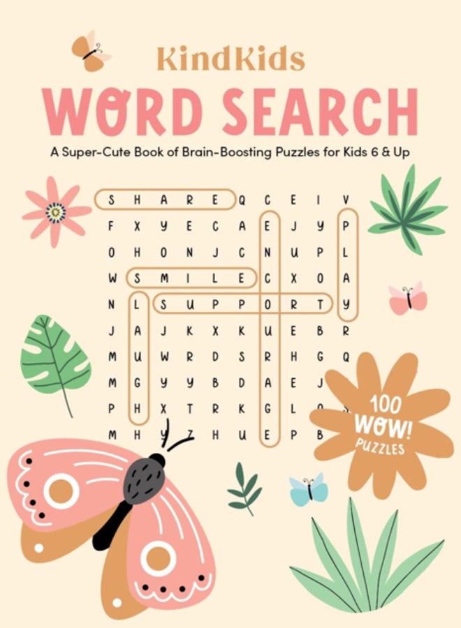 KindKids Word Search : A Super-Cute Book of Brain-Boosting Puzzles for Kids 6 & Up