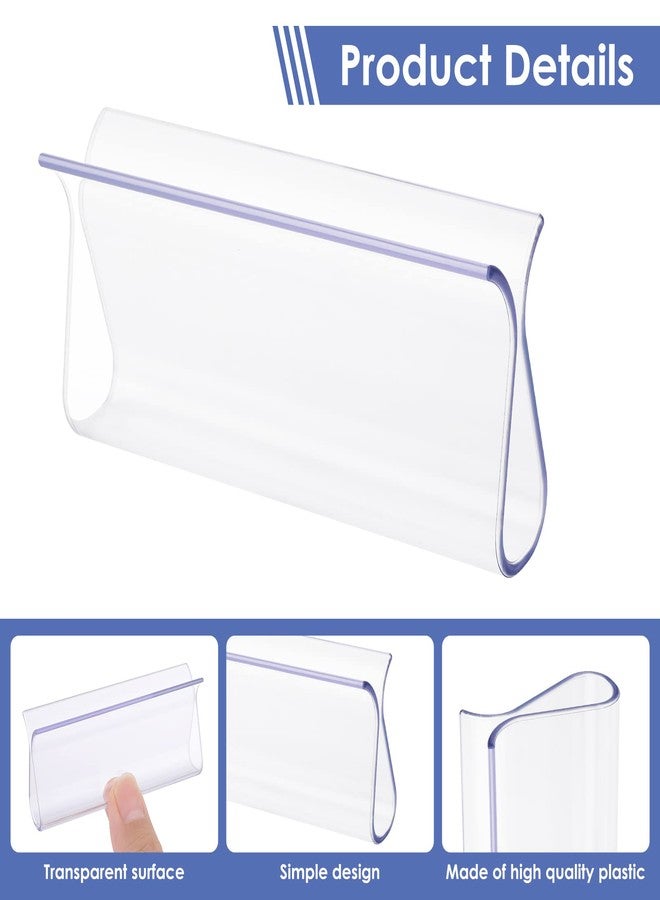 Grevosea 2 Pieces Window Shades for Home, Roller Window Shades Shade Pull Blinds Shades R Type Lifting Clamp Pull Shade Grips for Roller Shades Window Blinds Rolling Curtain Accessories - Image 3