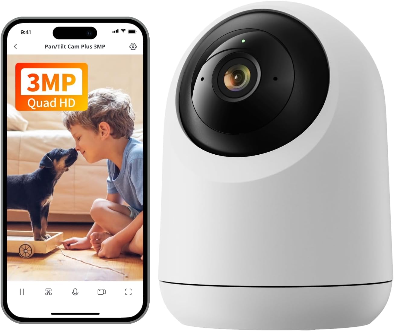 SwitchBot SwitchBot Security Indoor Camera 2k Pantilt Cam