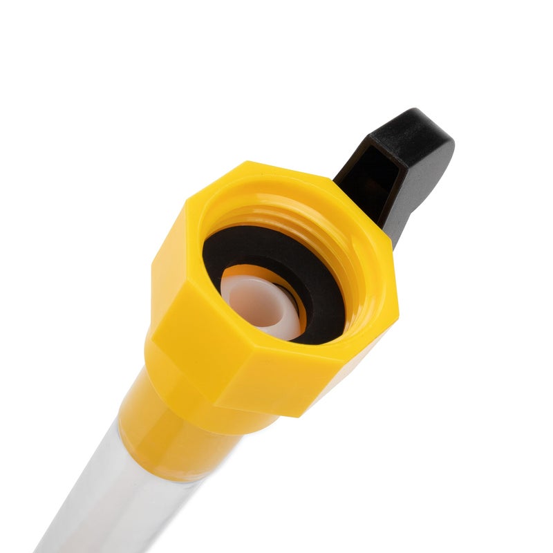 Camco Camco 40004 RV Gravity Water Fill Adapter with Shut Off Valve and Clip - Allows for Quick Filling of Your RV's Gravity Water Fill - Adapter Fits Standard Drinking Water Hoses  - Image 4
