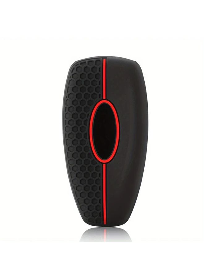Black Silicone Key Fob Cover for Ford Kuga Focus Fiesta Mondeo C Max Galaxy Transit - Image 5