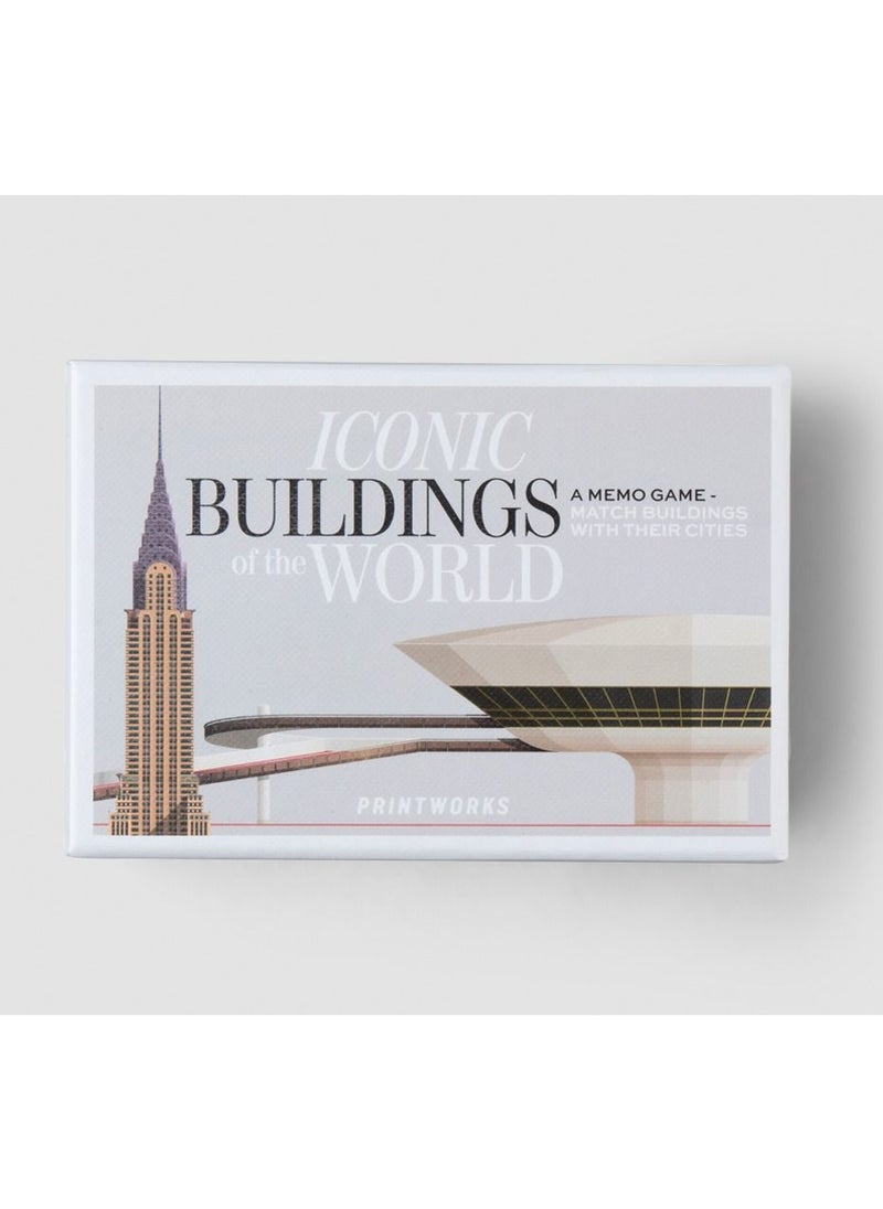 PrintWorks - Memory Game Famous Building Edition by PrintWorks - Image 1