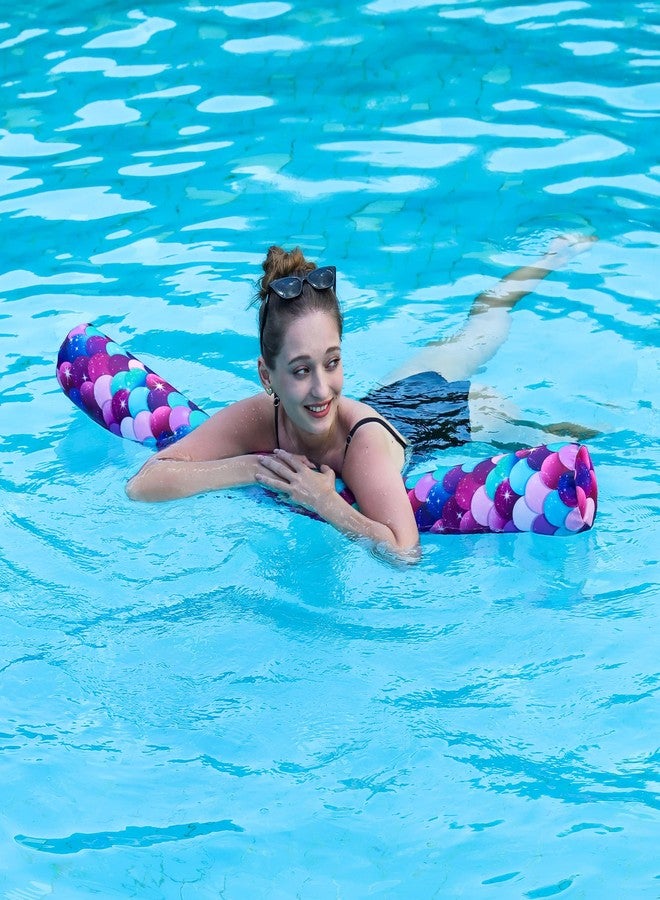 فايند يو ويل عوامات سباحة قابلة للنفخ من فايند يو ويل، عبوة من قطعتين، عوامات سباحة كبيرة مغطاة بقماش ناعم، طفو ممتاز للسباحة، ألعاب عوامات حمام السباحة، عوامات حمام سباحة للكبار - Image 5