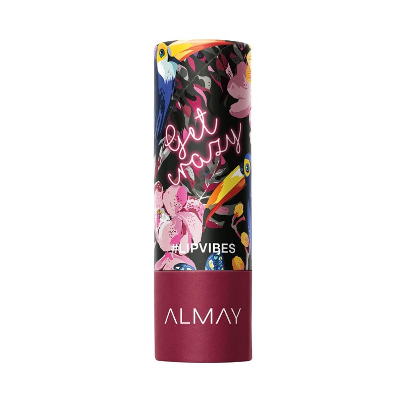 Almay Lipstick with Vitamin E Oil & Shea Butter, Matte Finish, Hypoallergenic, Get Crazy, 0.14 Oz - Image 2