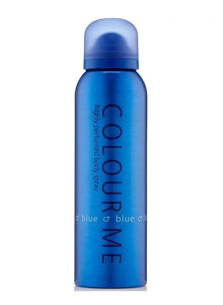 Blue Perfumed Body Spray 150ml