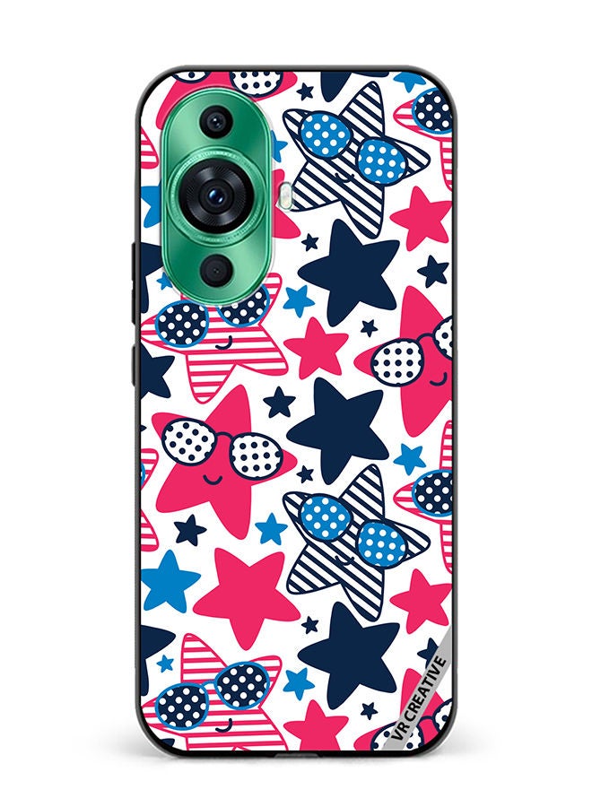VR CREATIVE Protective Case Cover For Huawei nova 11 Pro Star Pattern Vector Design Multicolour - Image 1