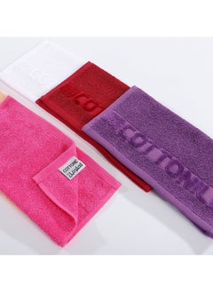 COTTONIL Pack Of 6 Cotton Bath Towels Size 100x50 Cm  - Image 5
