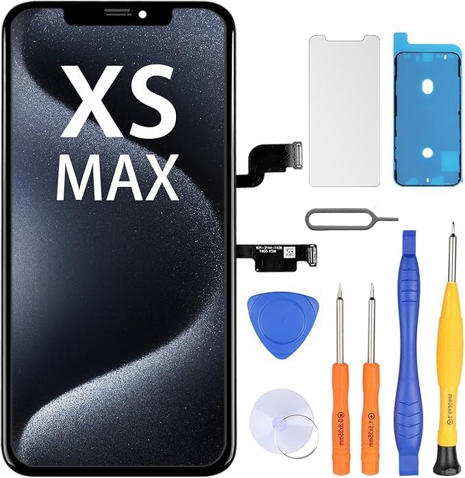 LL TRADER Screen Replacement for iPhone Xs MAX 6.5" LCD Retina Display Replacement Touch Screen Digitiser with Repair Tool Kits 2025 New for USA - Image 1