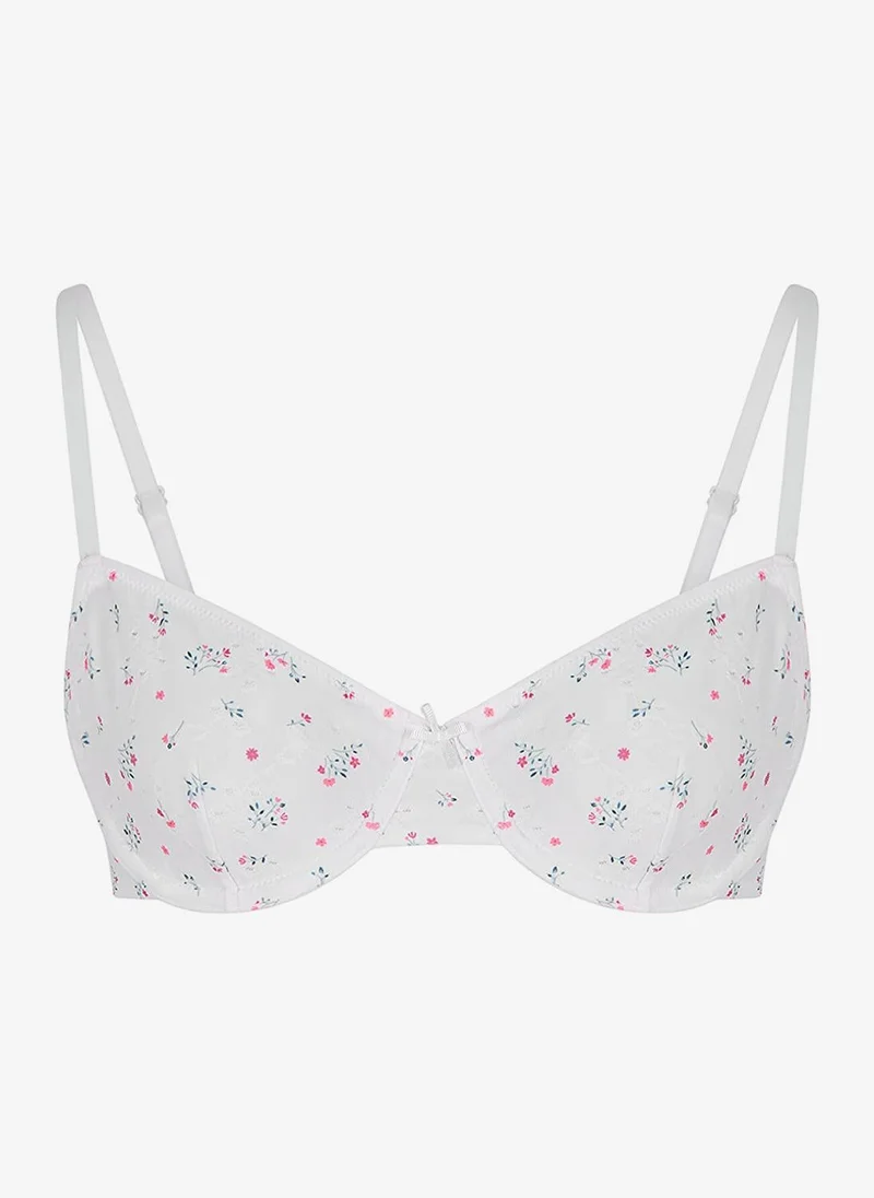بنتي Women Wire White Lifting Wired Bra
